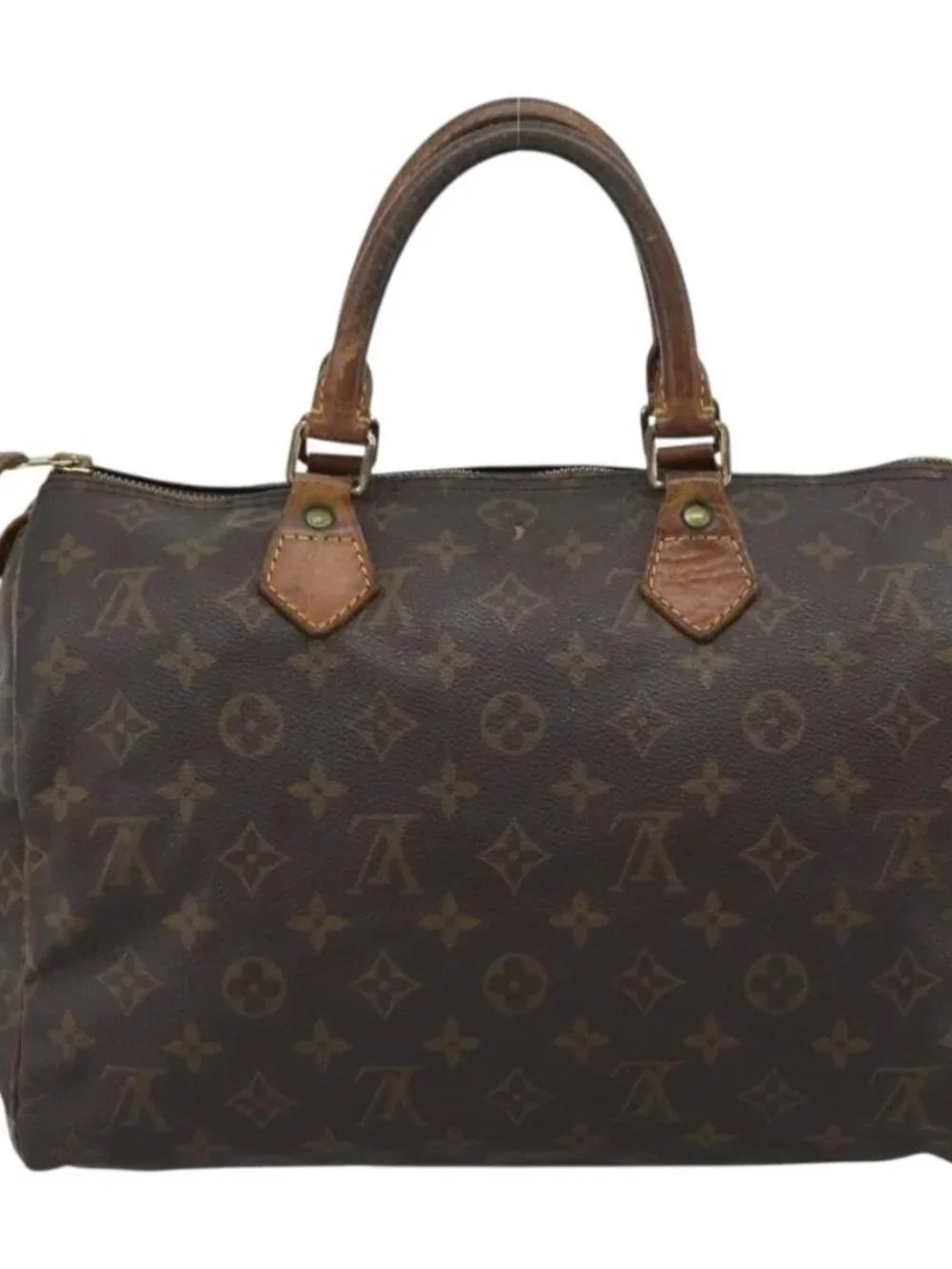 LOUIS VUITTON Monogram Speedy 30 Hand Bag M41526 LV Auth 187789